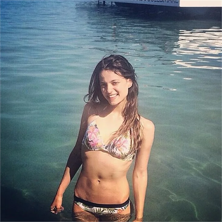 Paramparça'nın Cansu'su Leyla Tanlar tatilde