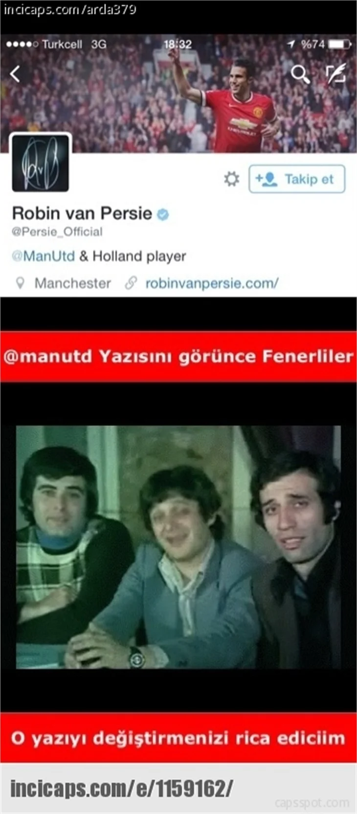 Van Persie geldi sosyal medya patladı!