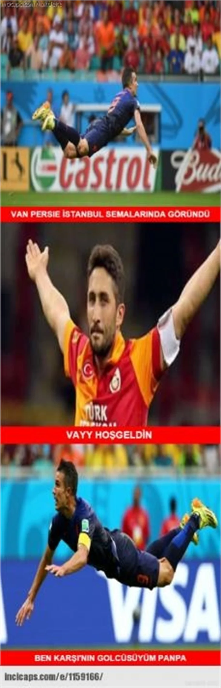 Van Persie geldi sosyal medya patladı!