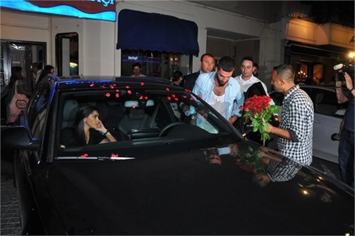 Arda Turan ve Aslıhan Doğan'ın son gecesi