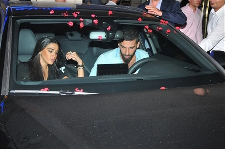 Arda Turan ve Aslıhan Doğan'ın son gecesi