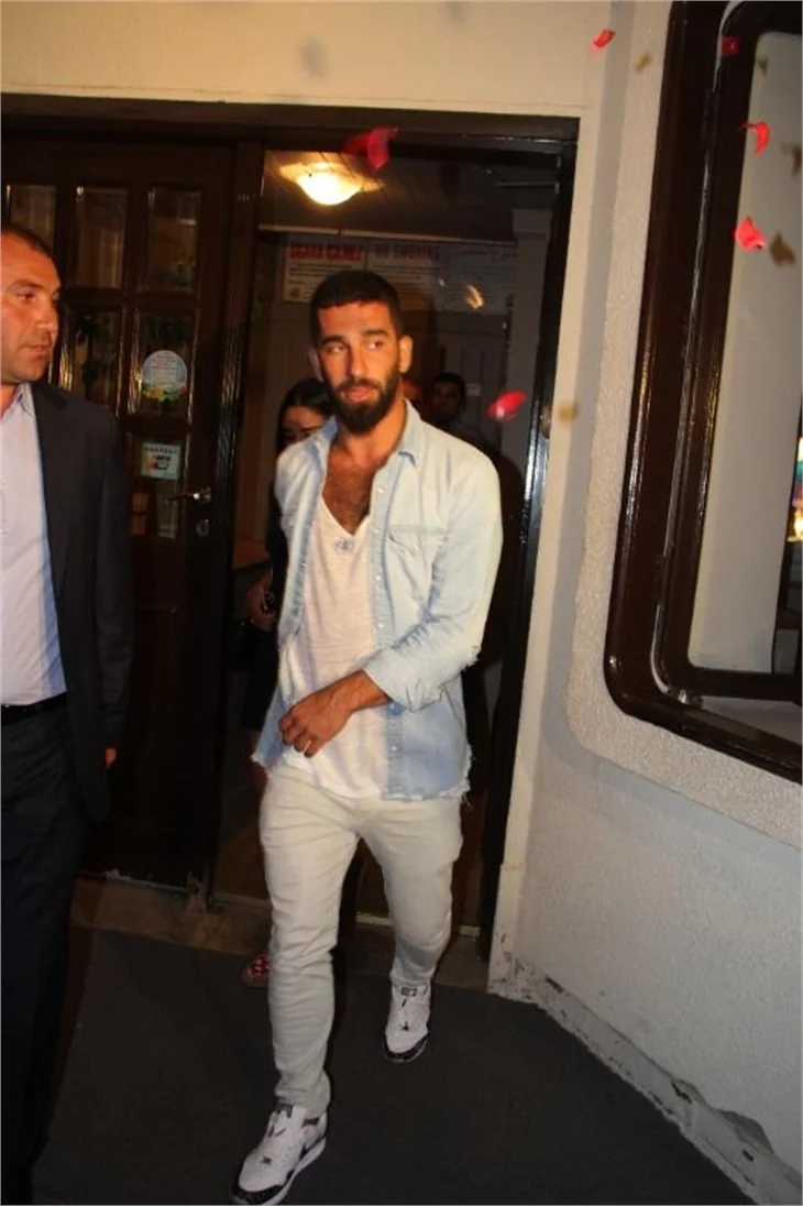 Arda Turan ve Aslıhan Doğan'ın son gecesi