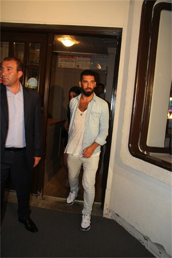 Arda Turan ve Aslıhan Doğan'ın son gecesi