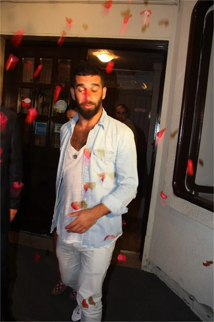 Arda Turan ve Aslıhan Doğan'ın son gecesi