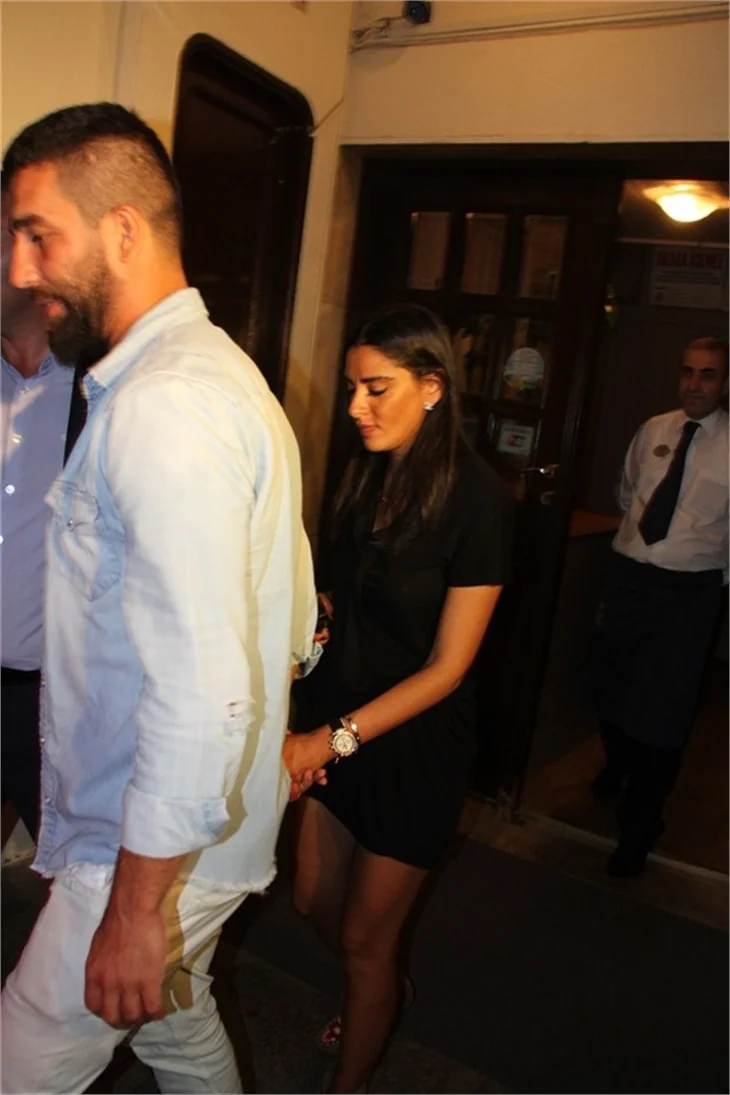 Arda Turan ve Aslıhan Doğan'ın son gecesi