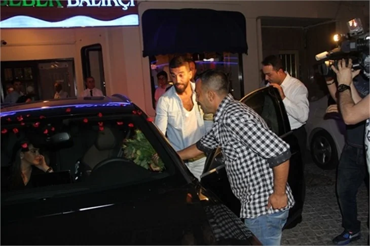 Arda Turan ve Aslıhan Doğan'ın son gecesi