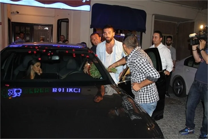 Arda Turan ve Aslıhan Doğan'ın son gecesi