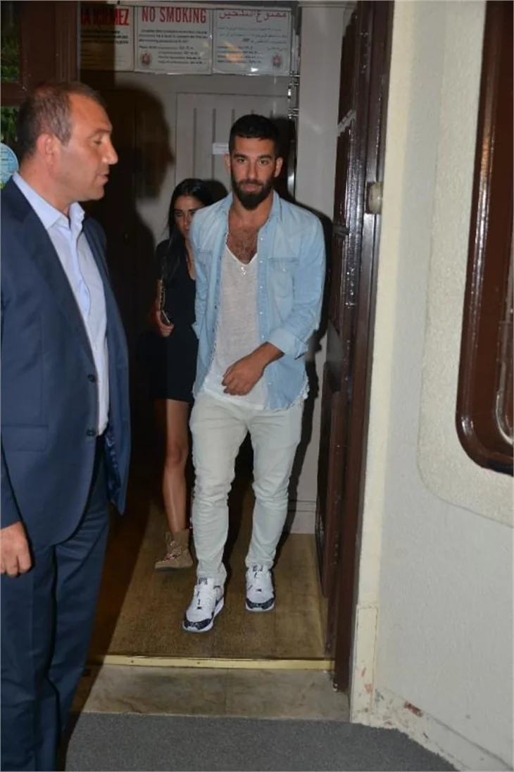 Arda Turan ve Aslıhan Doğan'ın son gecesi