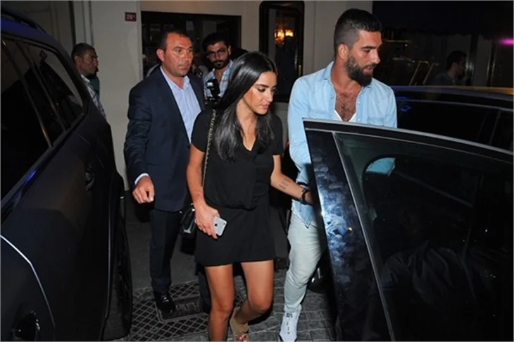 Arda Turan ve Aslıhan Doğan'ın son gecesi