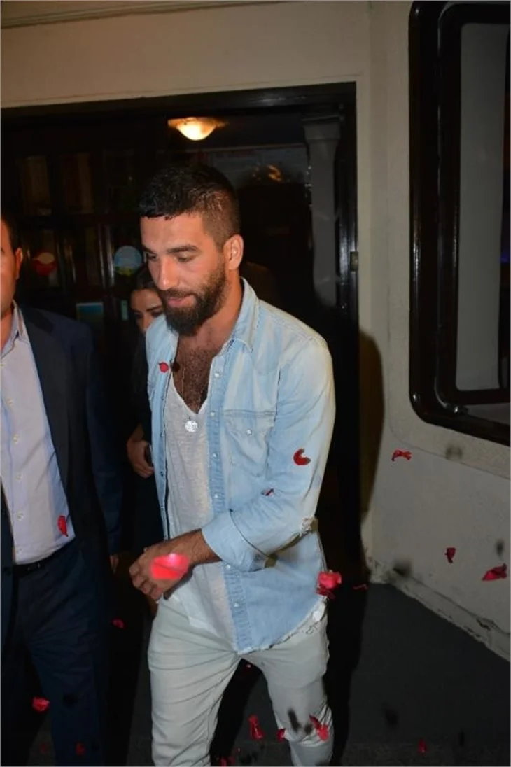 Arda Turan ve Aslıhan Doğan'ın son gecesi