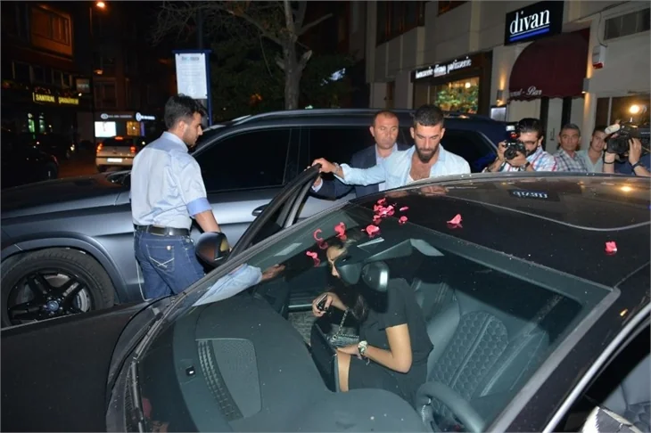 Arda Turan ve Aslıhan Doğan'ın son gecesi