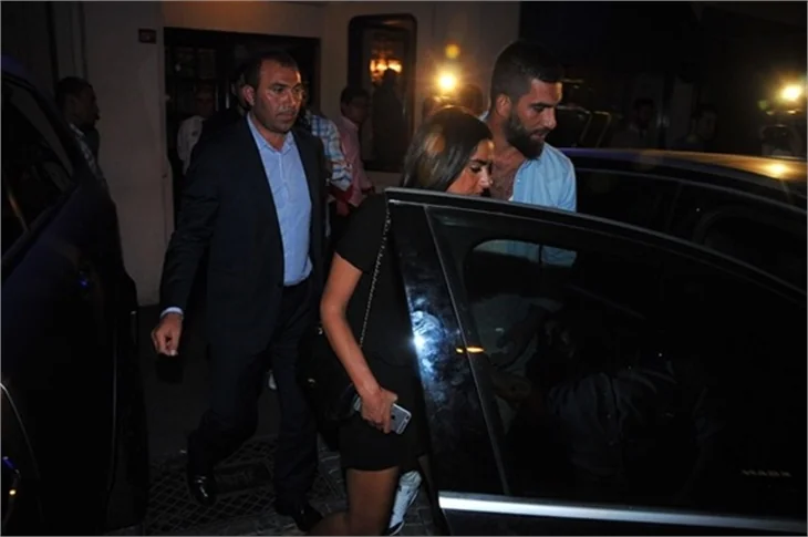 Arda Turan ve Aslıhan Doğan'ın son gecesi