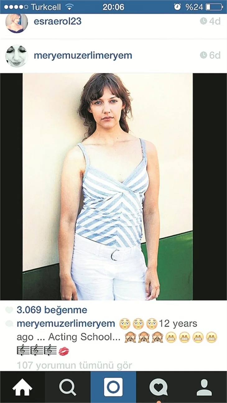 Meryem Uzerli'nin gizli çekimi!
