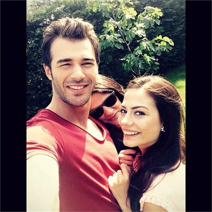 Çilek Kokusu'nun set arkası fotoğrafları