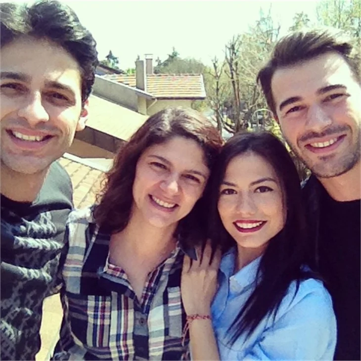 Çilek Kokusu'nun set arkası fotoğrafları