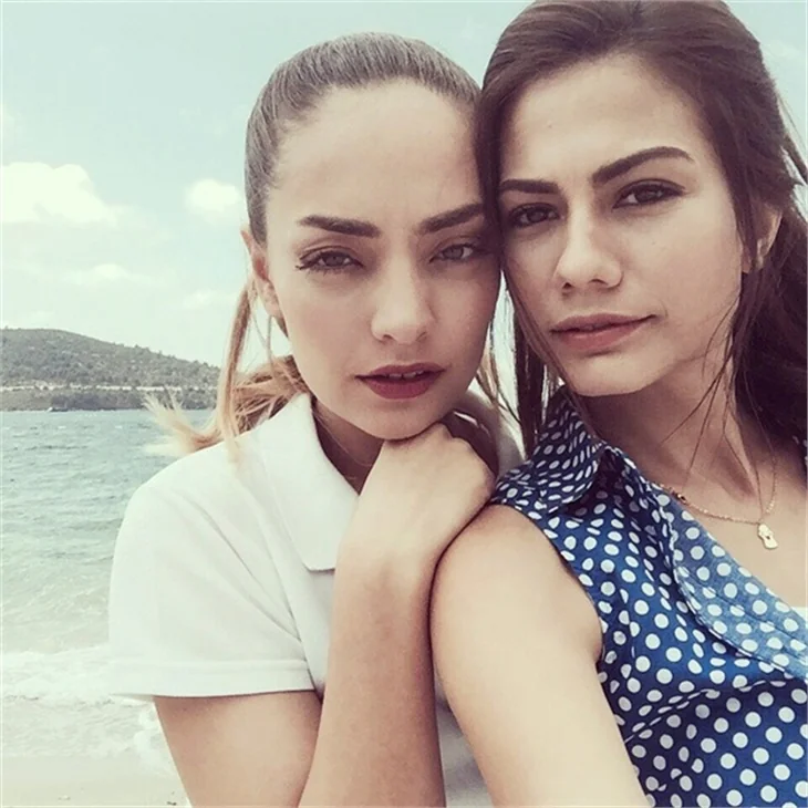 Çilek Kokusu'nun set arkası fotoğrafları