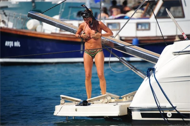 Ivana Sert sevgilisi Can Çelebi ile tatilde