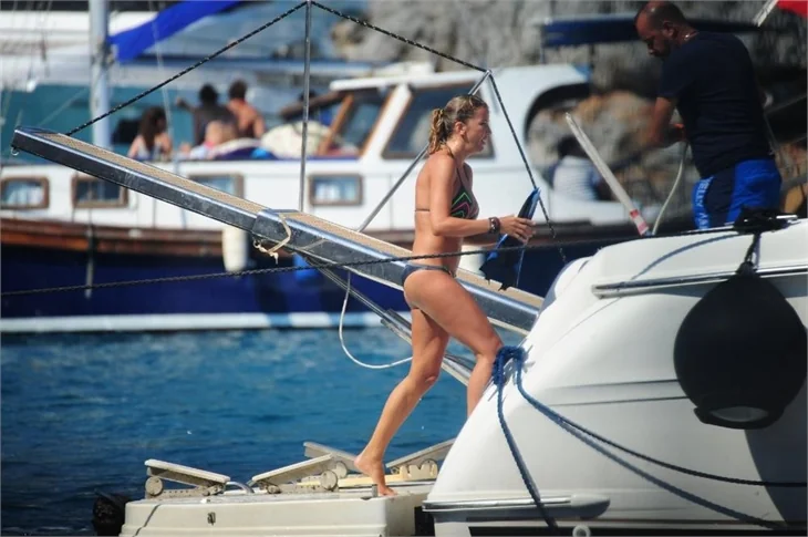 Ivana Sert sevgilisi Can Çelebi ile tatilde