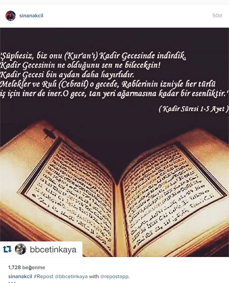 Ünlülerden kandil mesajları