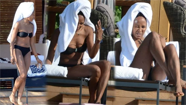 Bodrum aşığı Naomi Campbell!