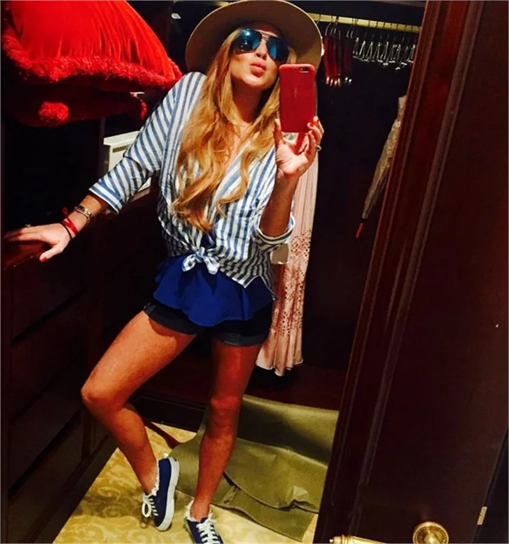 Lindsay Lohan, İstanbul'da ortaya çıktı!