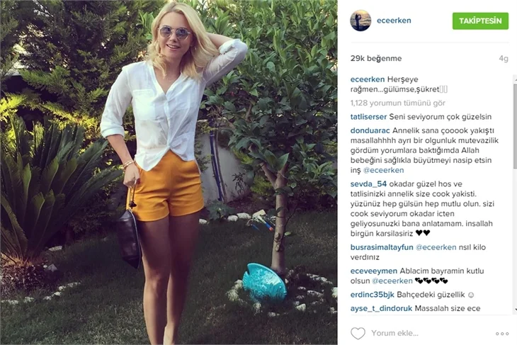 Ece Erken'in boşanma sürecinde Instagram paylaşımları