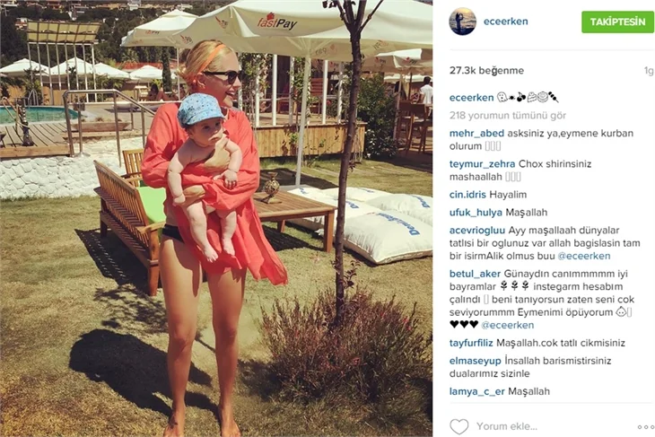 Ece Erken'in boşanma sürecinde Instagram paylaşımları