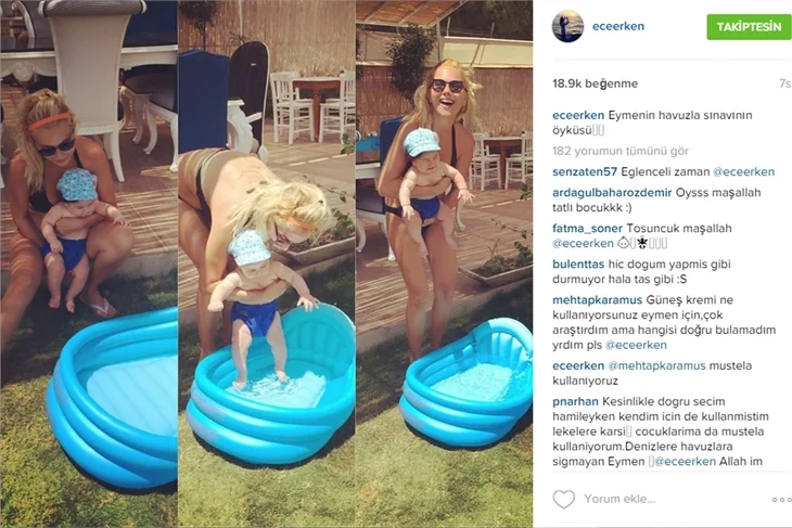 Ece Erken'in boşanma sürecinde Instagram paylaşımları