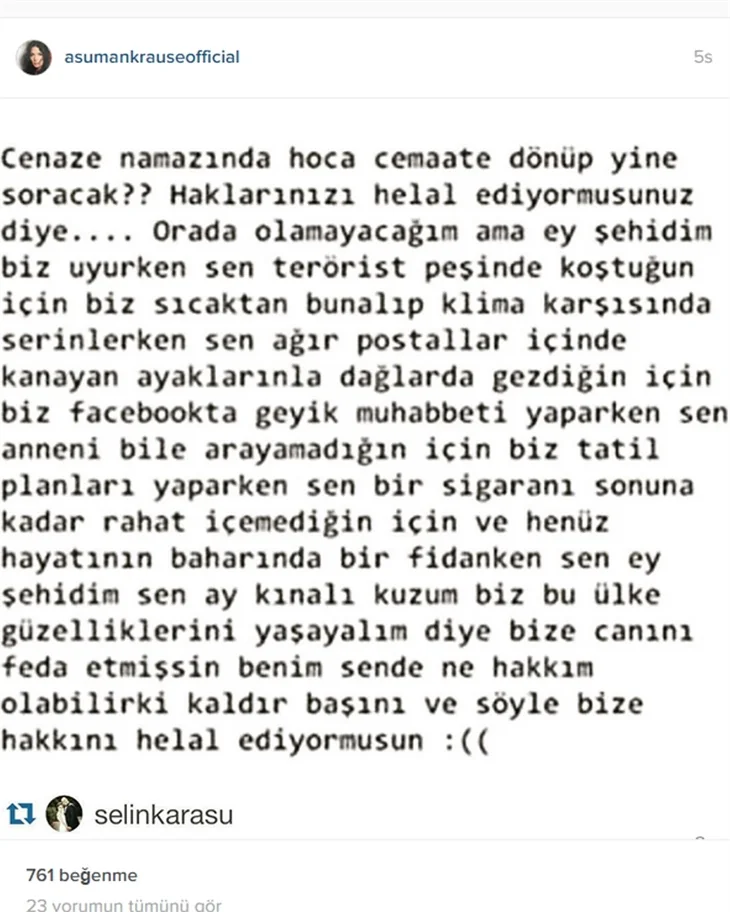Ünlülerden teröre lanet mesajları