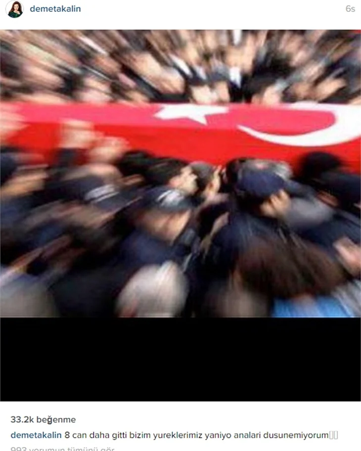 Ünlülerden teröre lanet mesajları