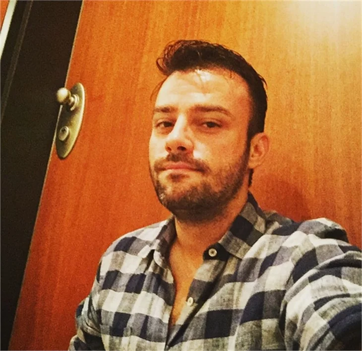Salih Bademci'nin gençlik fotoğrafı