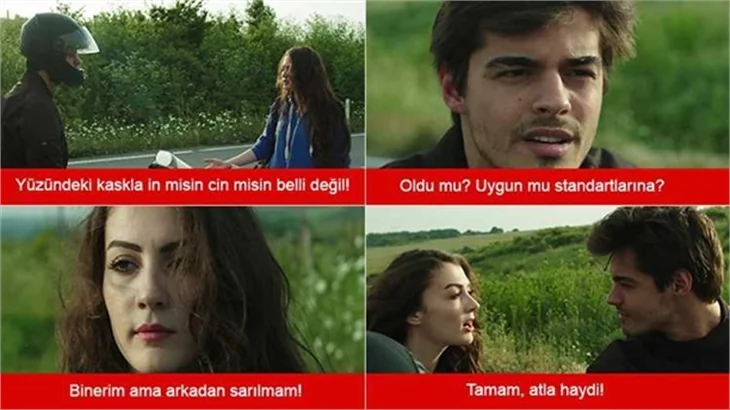 Güneşin Kızları'nın komik Caps'leri!