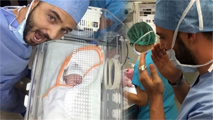 Gökhan Özen eşinin doğumuna girdi