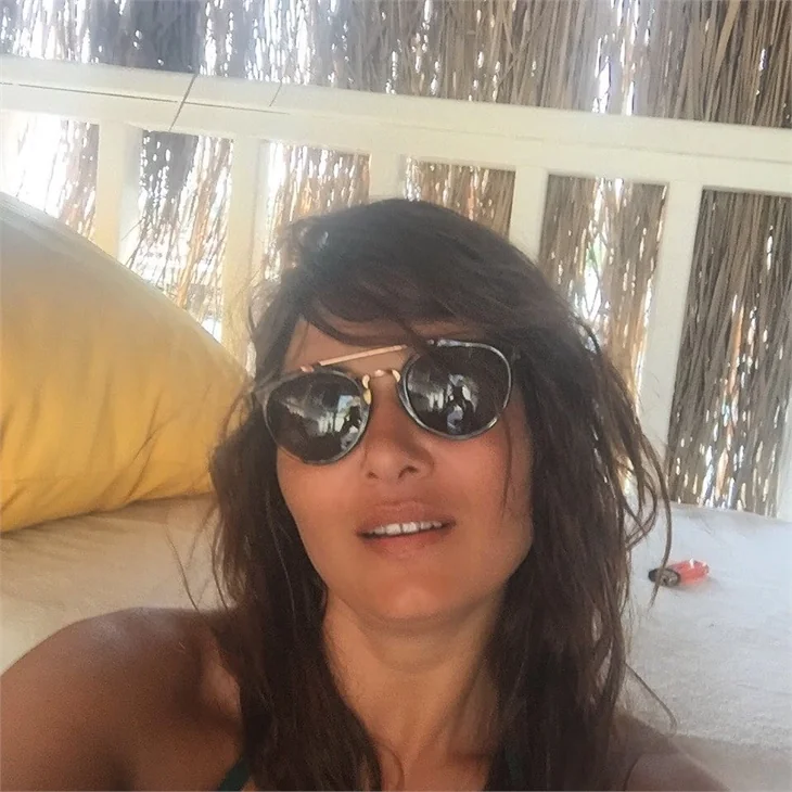 Nurgül Yeşilçay 'tatil ağır bastı'