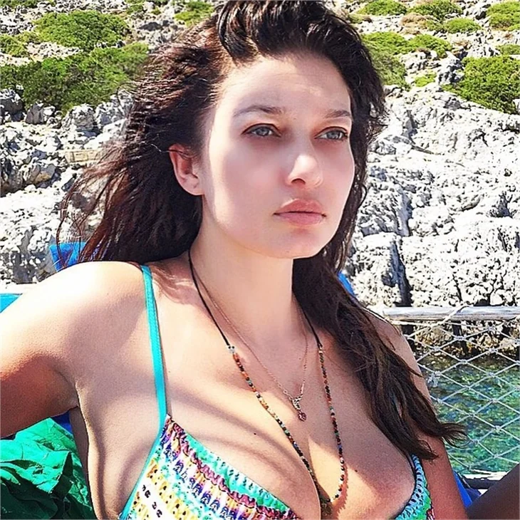 Nurgül Yeşilçay 'tatil ağır bastı'