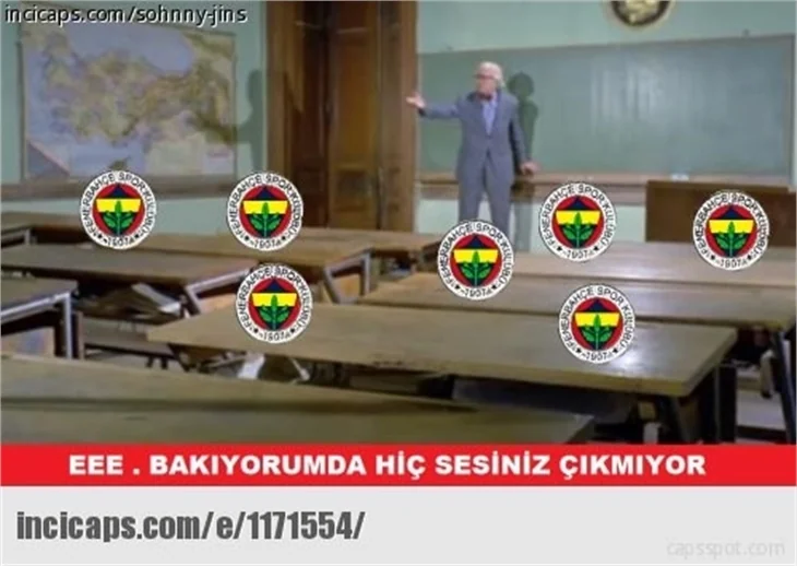 Fenerbahçe elenince capsler patladı