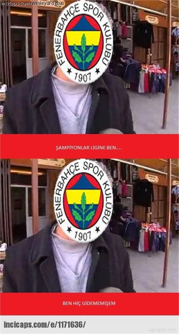 Fenerbahçe elenince capsler patladı