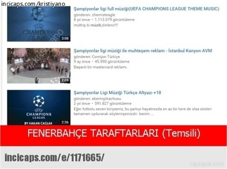Fenerbahçe elenince capsler patladı