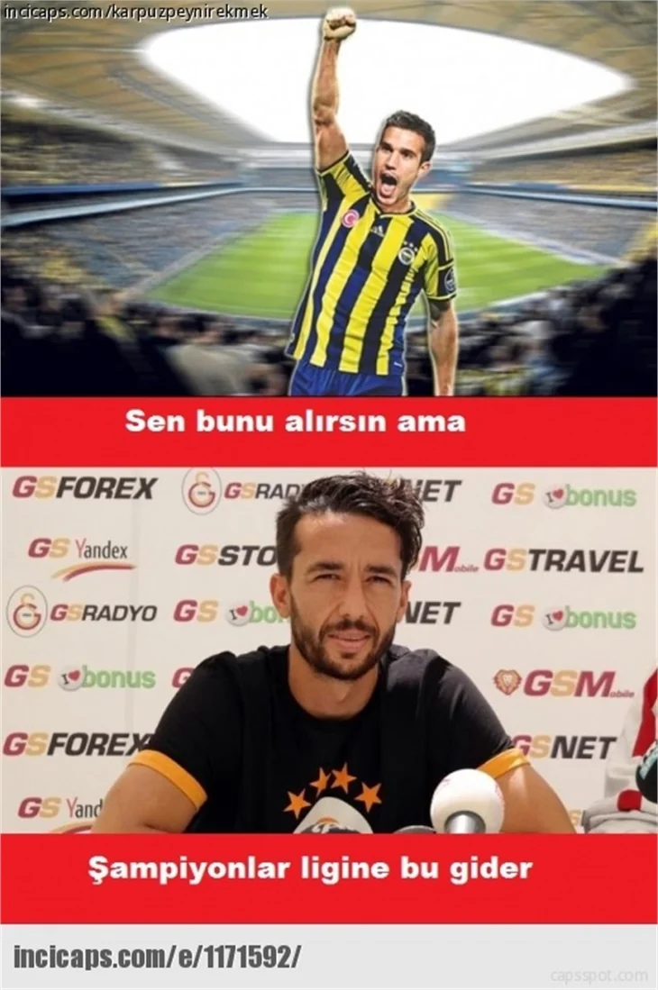 Fenerbahçe elenince capsler patladı