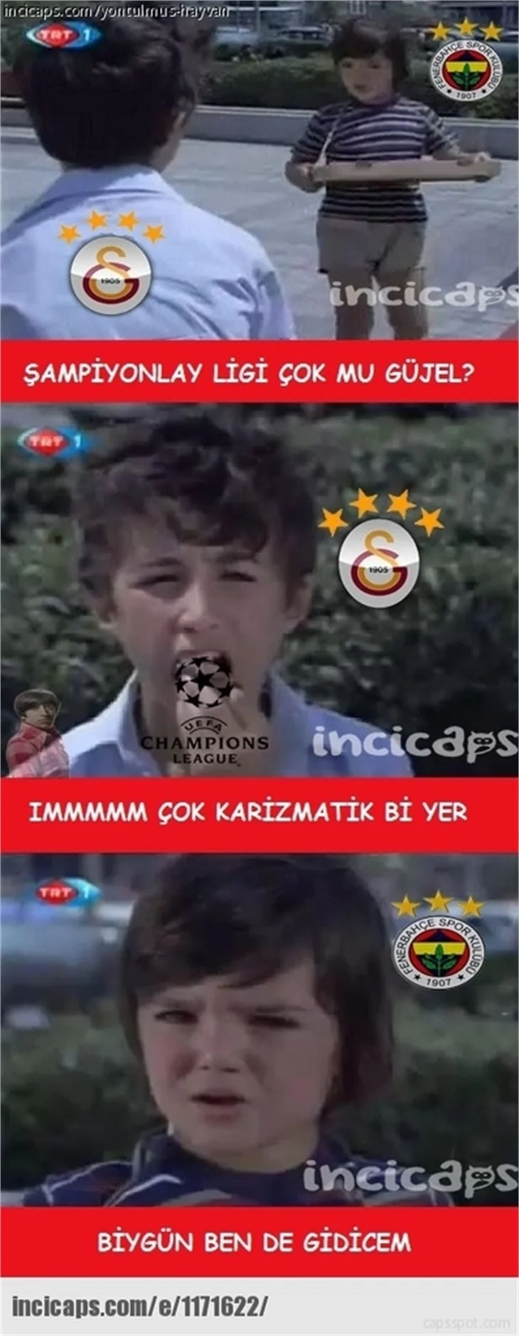 Fenerbahçe elenince capsler patladı