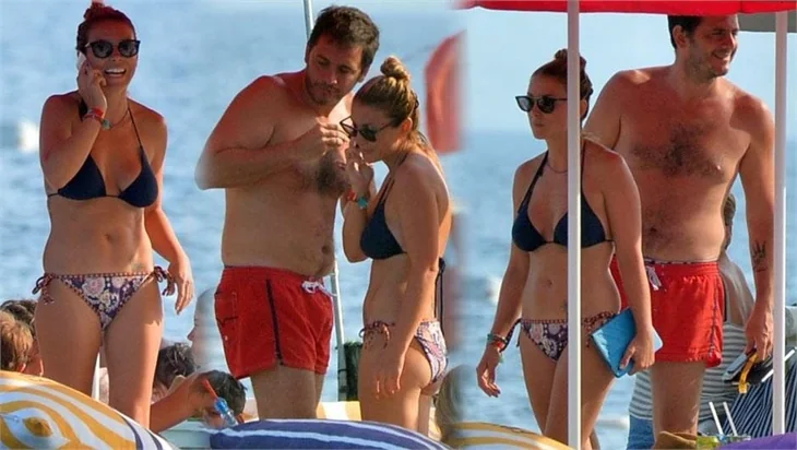 Özge Özberk'in sevgilisi ile tatil keyfi