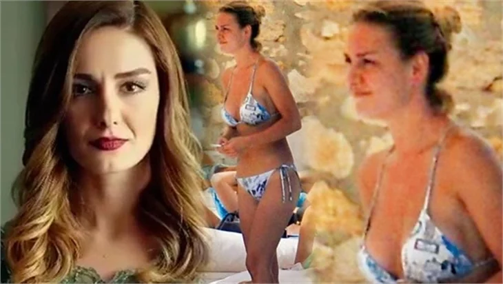 Özlem Yılmaz da bikinili yakalandı!