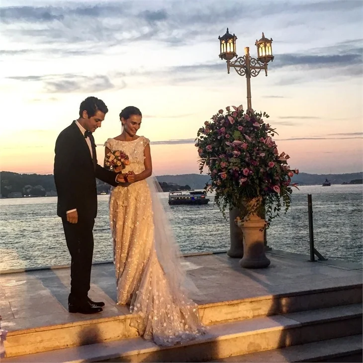 Saadet Işık Aksoy evlendi