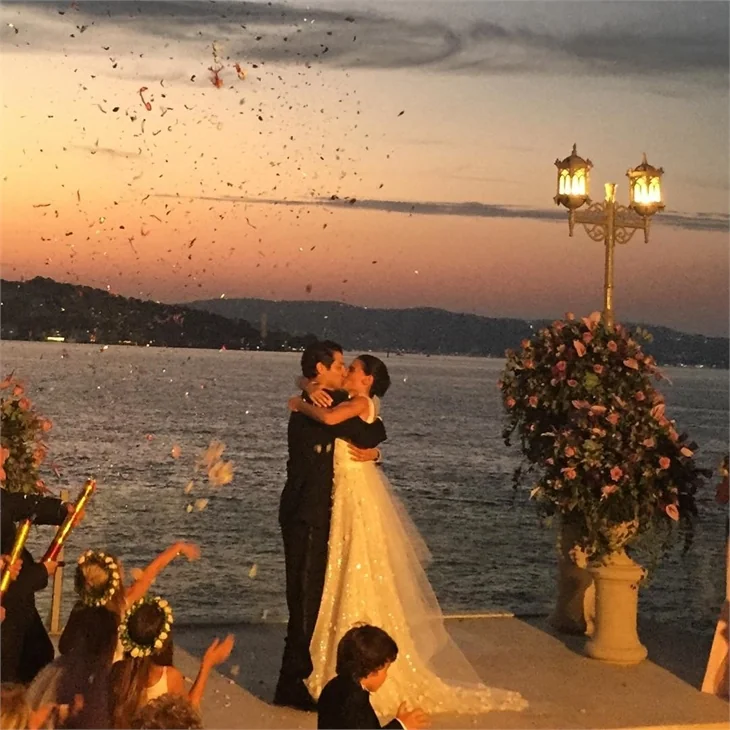 Saadet Işık Aksoy evlendi