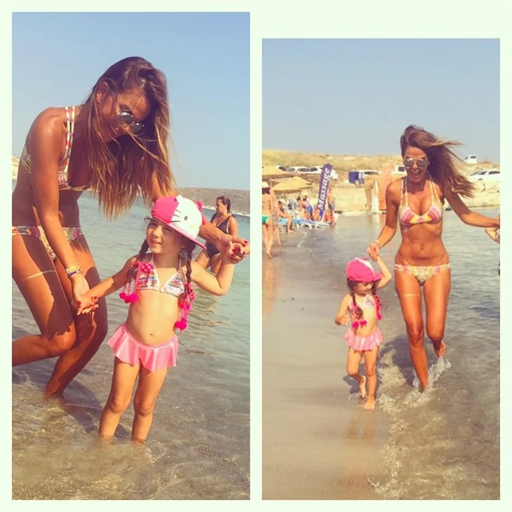 Özlem Yıldız'dan bikinili paylaşımlar