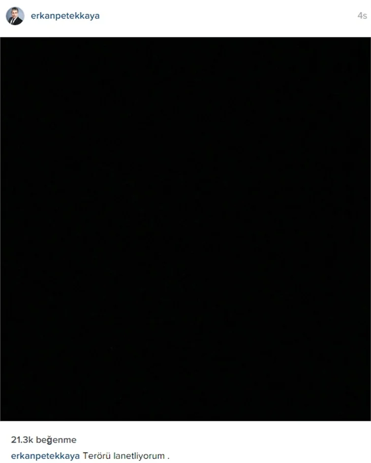 Ünlüler terör lanetine sessiz kalmadı!