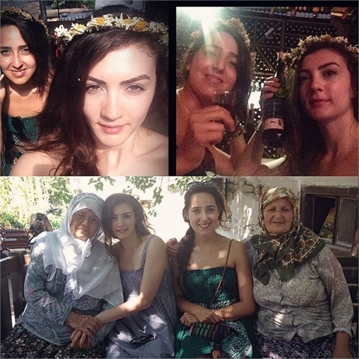 Burcu Özberk'in instagram halleri...
