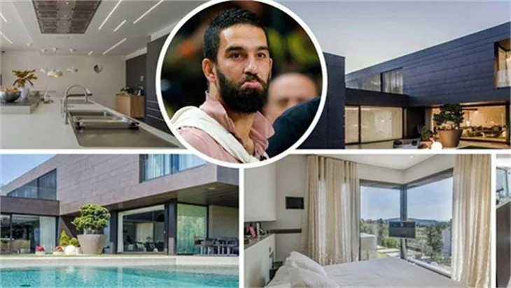 İşte Arda Turan'ın muhteşem evi