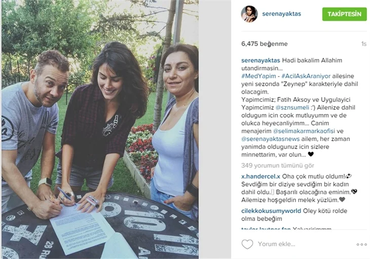 Survivor Serenay'ın yeni dizisi belli oldu