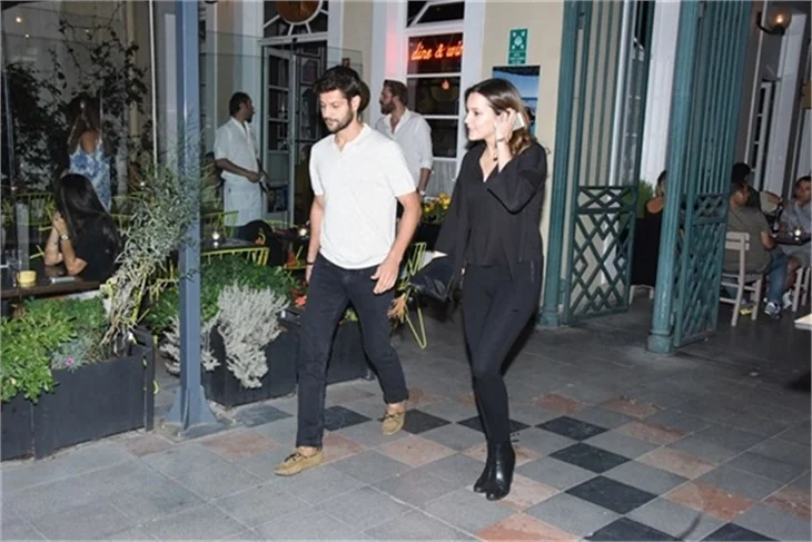 Ünlü çiftler Karaköy'de buluştu